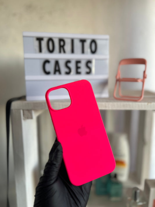 Silicon Case Rosa Fluor