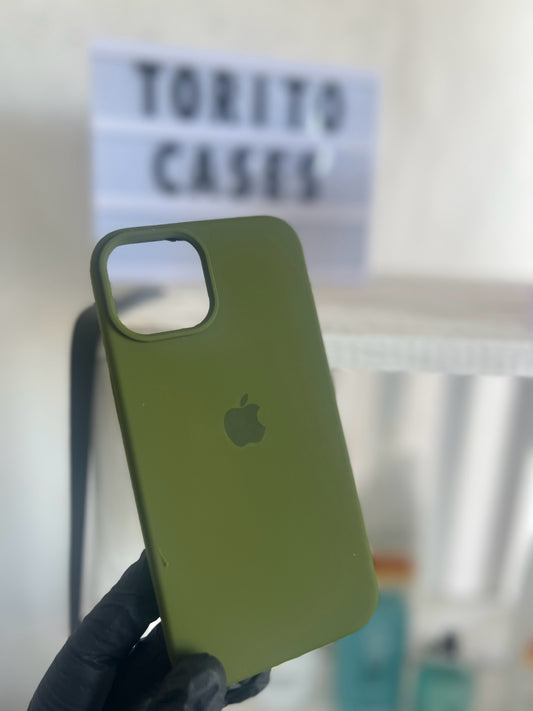 Silicon Case Verde Militar